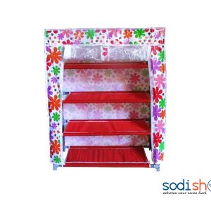 Armoire à Rangement de Chaussure A4 4 Etagères MTG0078