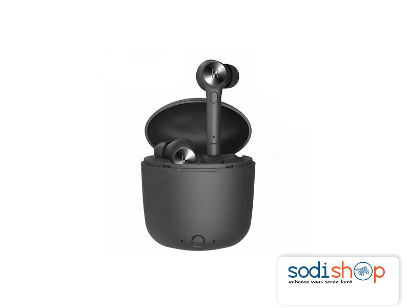 Airpod Ecouteurs Bluetooth Sport BLEUDIO - Hi HuricaneT EIL -Q/LWDZ Hi True, Sonorité Puissante, Haute Qualité, Double Oreillettes + Etui SODI00 – Image 2