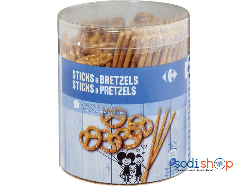 Biscuits Apéritif Sticks et Bretzels ANCEL - 300g AT0083