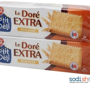 Délicieux Biscuit Riche en Blé, P’tit Déli Le Doré Extra - 300g AT0083