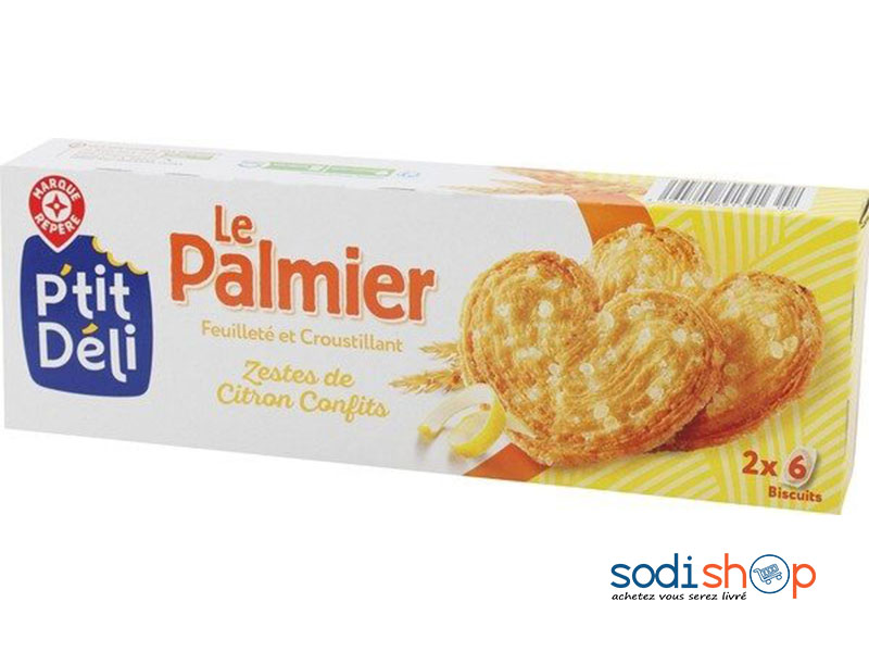 Le Palmier, Biscuit au Beurre Croustillant - P’tit Déli 100g AT0083