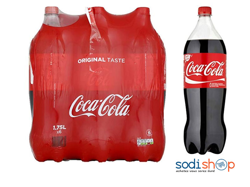 Boisson Gazeuse Coca-Cola Bouteille de 1,75L AT0083 – Image 2
