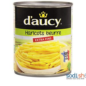 Haricot Beurre d’aucy, Extra fins - 800G AT0083