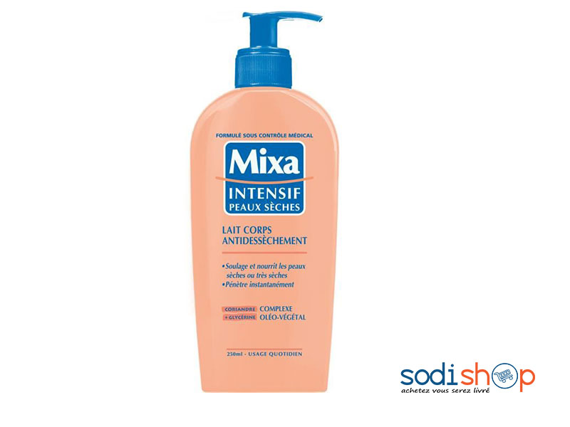 Mixa, Lait Réparateur Hydratant Pour Femme, Contre Les Peaux Sèches - 250 ml AT0083