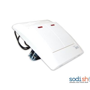 Interrupteur SKG, Double Contact, Design Innovant - Voyant Rouge LI0080