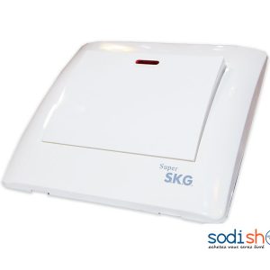 Interrupteur Super SKG, Simple Contact, Design Innovant - Voyant Rouge LI0080