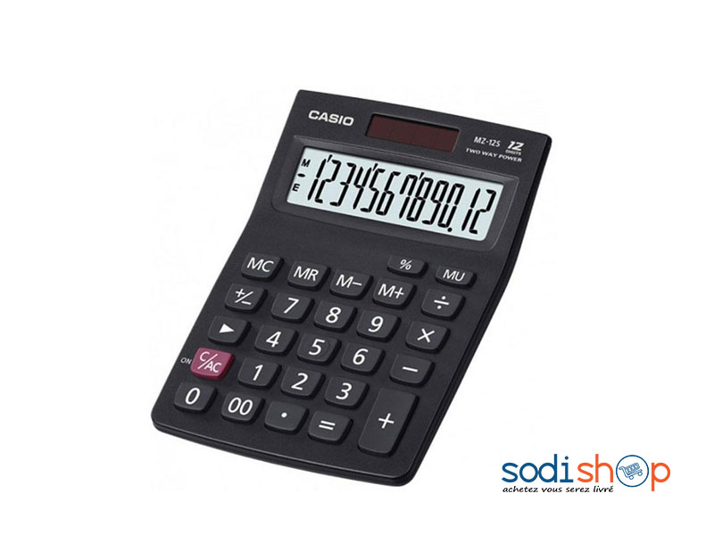 Calculatrice Financière à 12 Chiffres, CASIO DF-120TER, Ultra Performante SM0081
