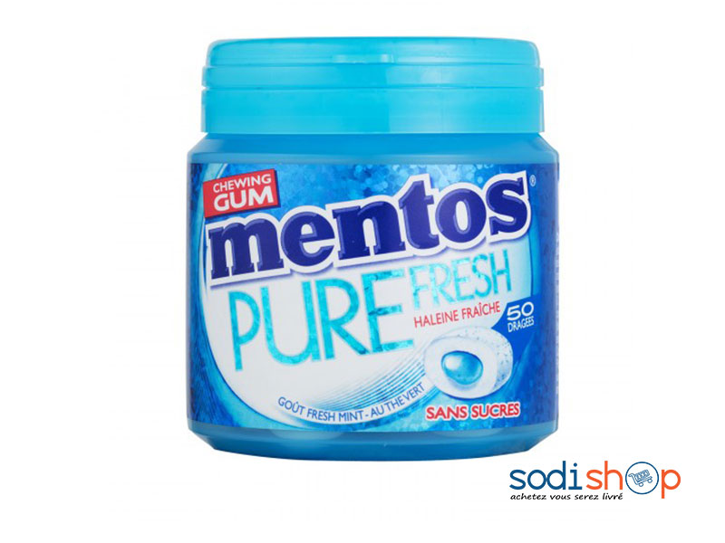 Chewing-gum Mentos, Pastille Pure Fresh - 100g AT0083