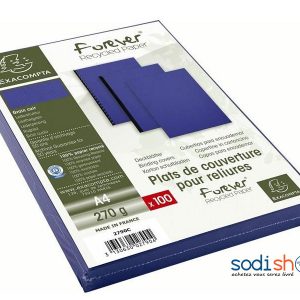 Couvertures en Carton, Format A4, Pour Reliure de Papiers - Paquet de 100 SM0081