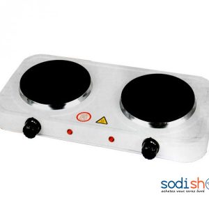 Double Plaque Hot-Plate-2-feux-JX-2020A Réchaud Electrique MTG0078