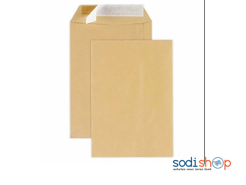 Enveloppe en Carton, Format A4 - Paquet de 25 Enveloppes SM0081