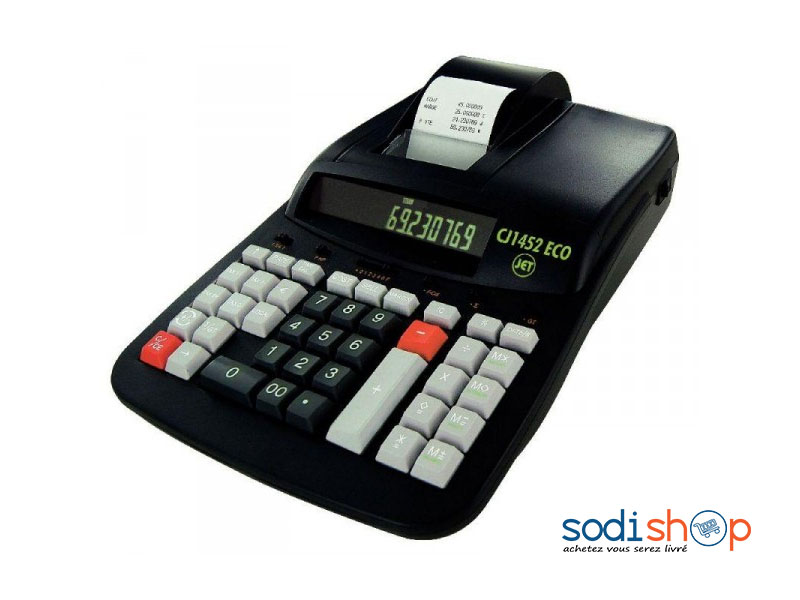 Calculatrice avec Imprimante Thermique Jet CJ1452TECO - 14 Chiffres LA0082