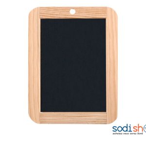 Ardoise pour Écoliers, Cadre en Bois, Uni-Quadrillée - JPC 120112 (180 x 260 mm) LA0082