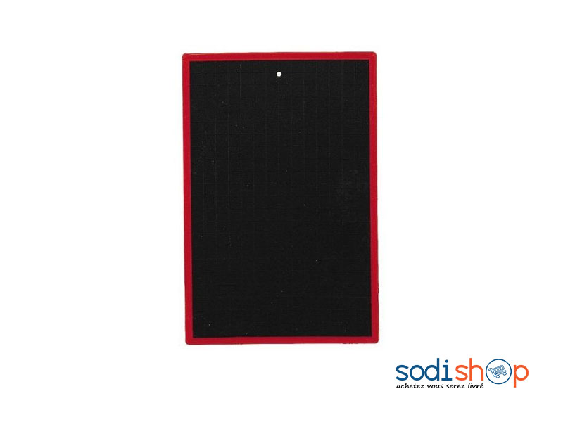 Ardoise en Plastique Uni-Quadrillée, Fourniture pour Ecoliers - JPC 122012 (170 x 250 mm) LA0082
