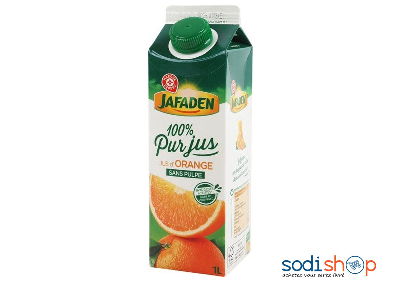 Jus de Fruit Jafaden Carton d’1L aux extrait d’Orange AT0083