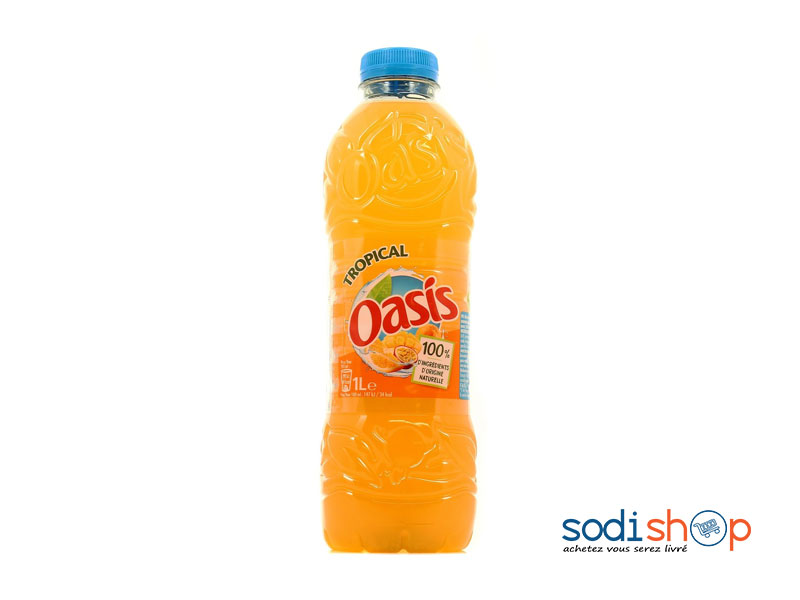 Jus de Fruit Oasis 2 L aux extrait de Pomme, Mangue et Fruit de Passion AT0083