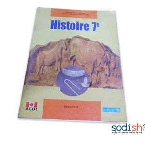 Livre d’Histoire - Niveau 7ème Année - Edition 2013 - PA0085