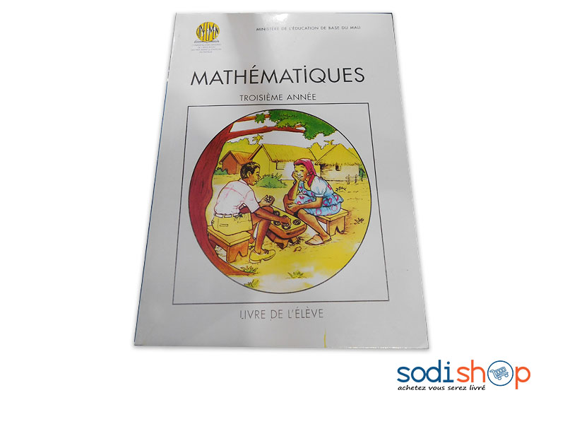 Livre de Mathématiques Niveau 3ème Année - Confemen PA0085