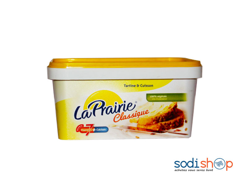 Beurre Classique La Prairie, Margarine Délicieuse, 0% Cholestérol - 450 G RD0084