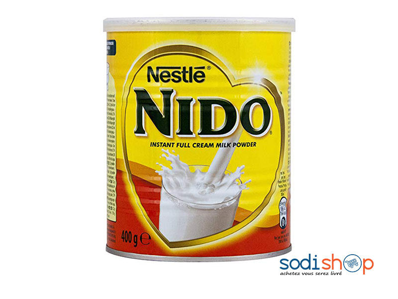 Lait Entier en Poudre NESTLE NIDO 400g RD0084