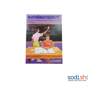 Livre de Mathématiques 9ème Année - Edition Hatier PA0085