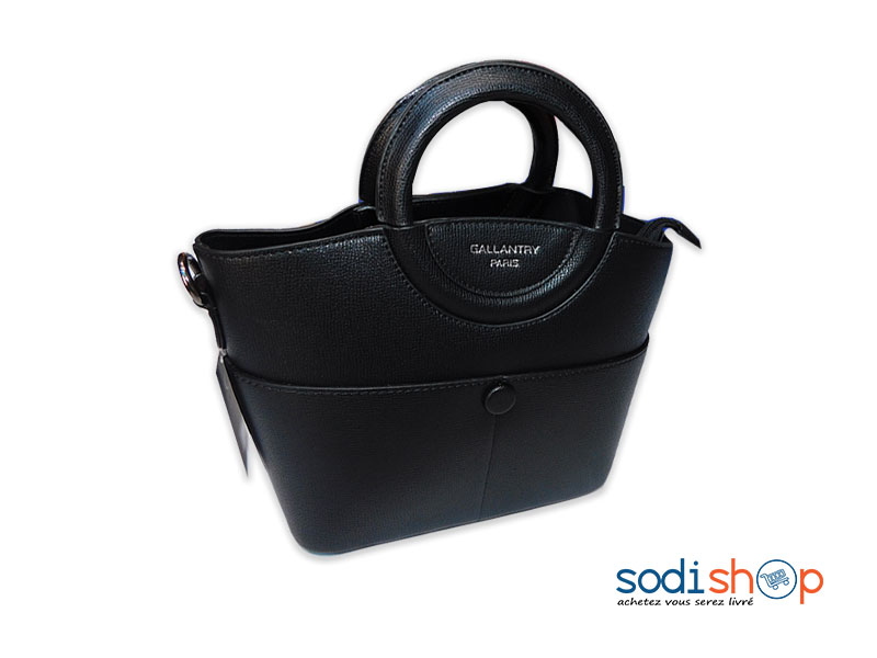 Mini Sac à Main Marque Gallantry Pour Femme Couleur Noire KS0009