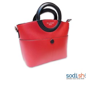 Mini Sac à Main Marque Gallantry Pour Femme Couleur Rouge KS0009