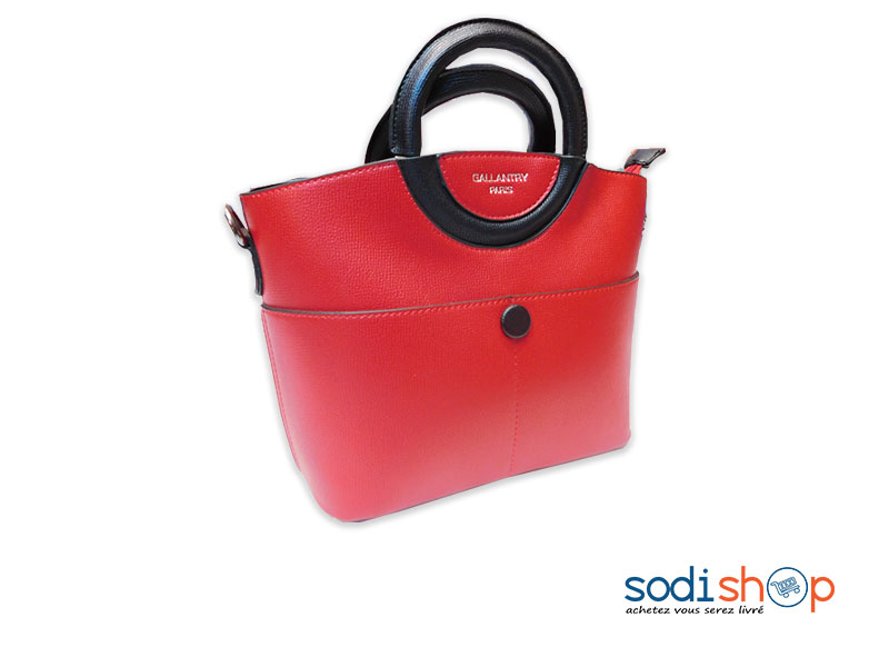 Mini Sac à Main Marque Gallantry Pour Femme Couleur Rouge KS0009