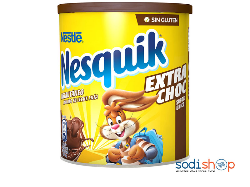 Nestlé Nesquik Extra-Choc 390g Poudre de Cacao sans Gluten RD0084
