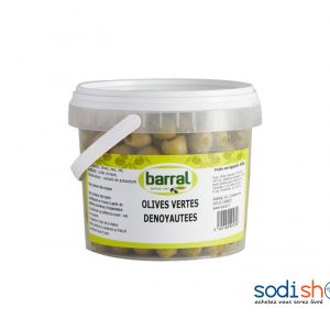 Barral Olive Verte Naturelle, Dénoyautées - 170g AT0083