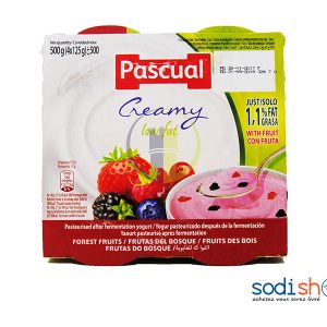 Yaourt Pascual 500G (4x 125g) - Cocktail de Fruits - RD0084