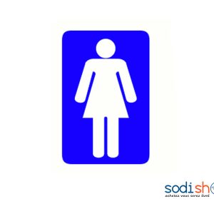 Panneau Signalétique Pour Toilette Femme, 00836 (200 X 200mm) LA0082