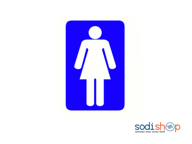Panneau Signalétique Pour Toilette Femme, 00836 (200 X 200mm) LA0082