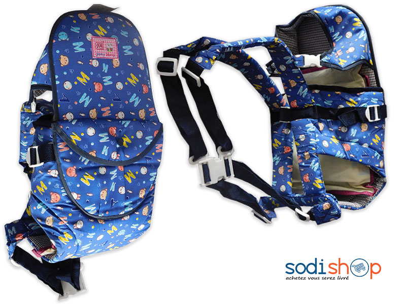 Porte Bébé Ultra Confortable Couleur Bleue SS0086 – Image 2