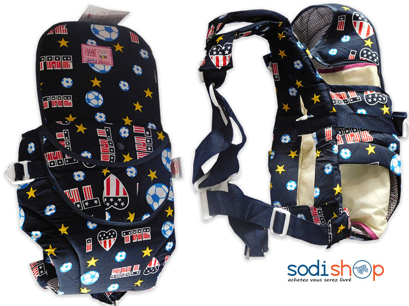Porte Bébé Ultra Confortable Couleur Bleue Marine SS0086 – Image 2