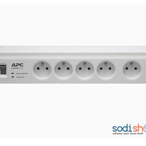 Rallonge APC, 5 Prises Electriques, Protège des Surtensions SM0081