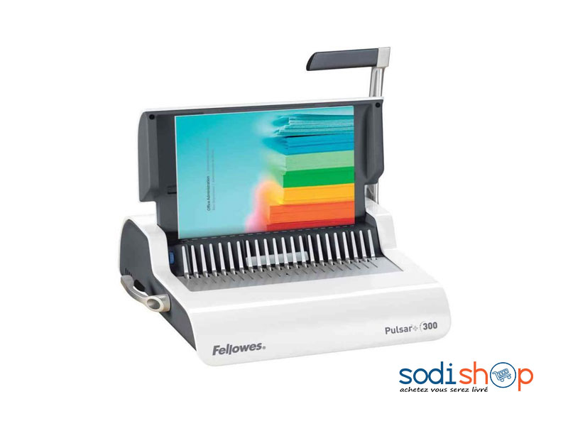 Relieuse Manuelle, Perforelieuse Fellowes Pulsar 5620001, Format A4 - 320 Feuilles LA0082