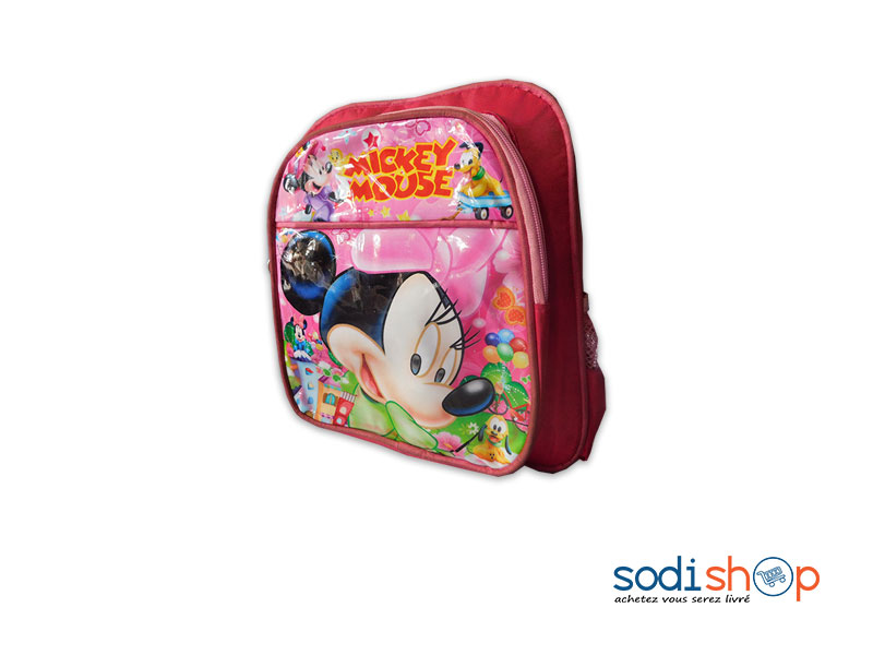 Sac à Dos Mickey House Pour Petite Fille Couleur Rose SS0086