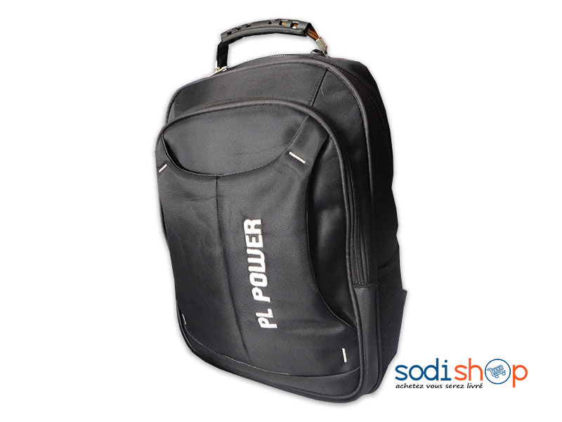Sac à Dos PL Power Couleur Noire à Deux Compartiments SS0086