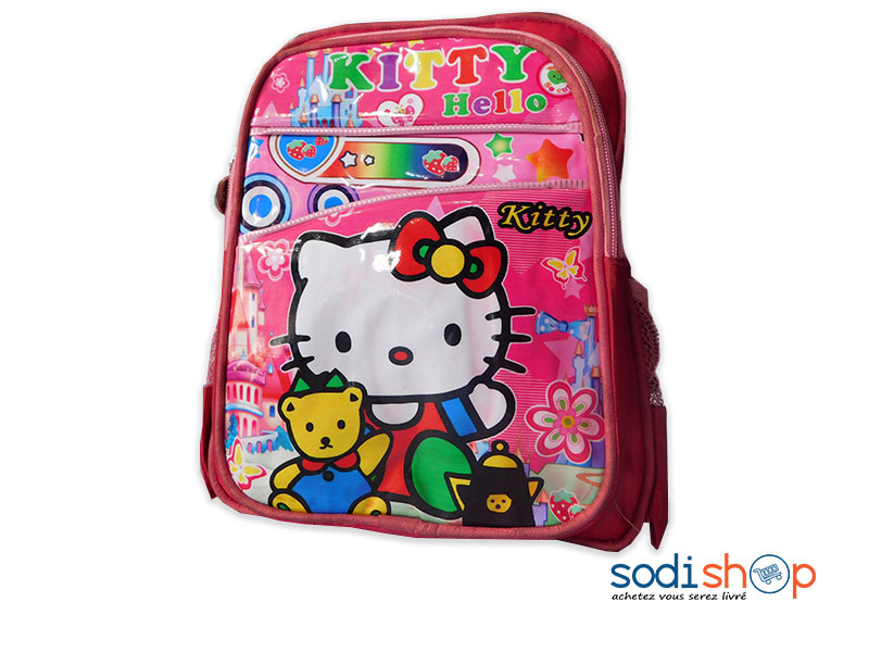 Sac à Dos pour Petite Fille Hello Kitty Couleur Rose SS0086