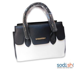 Sac à Main Gallantry Couleur Noire et Blanche Pour Femme KS0009