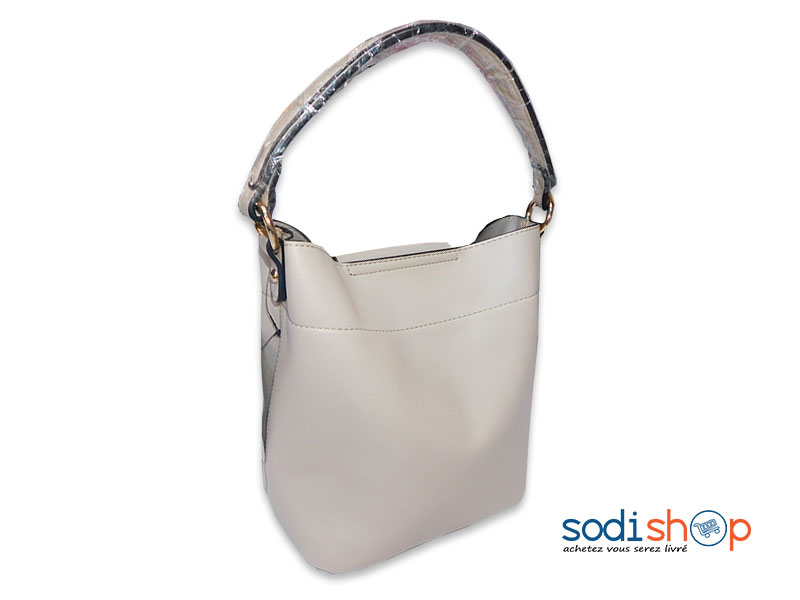 Sac à Main Pour Femme Marque Gallantry Couleur Beige KS0009 – Image 2