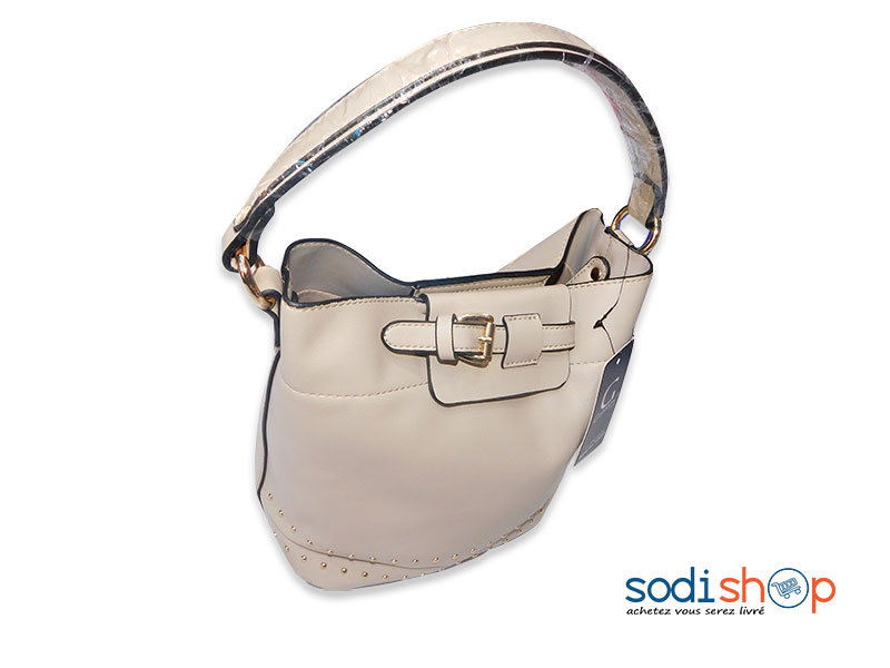 Sac à Main Pour Femme Marque Gallantry Couleur Beige KS0009