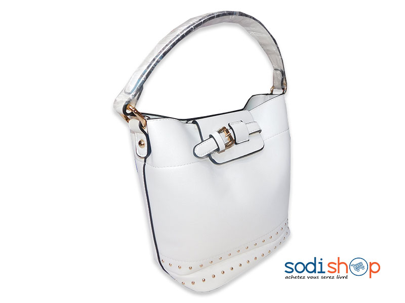 Sac à Main Pour Femme Marque Gallantry Couleur Blanche KS0009