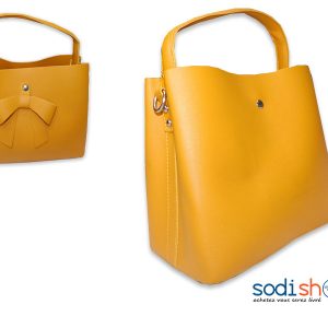 Gallantry Paris, Sac à Main Pour Femme, Class et Léger - Couleur Jaune KS0009
