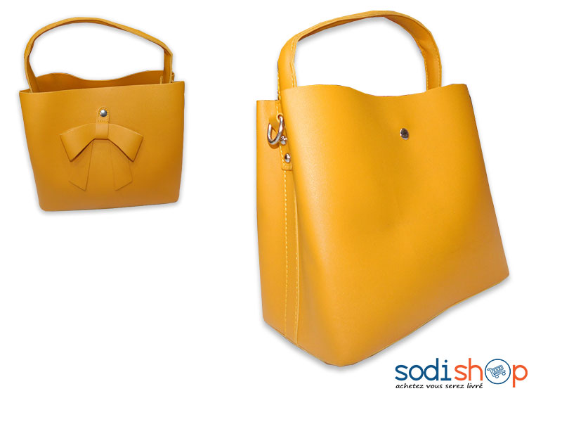 Gallantry Paris, Sac à Main Pour Femme, Class et Léger - Couleur Jaune KS0009