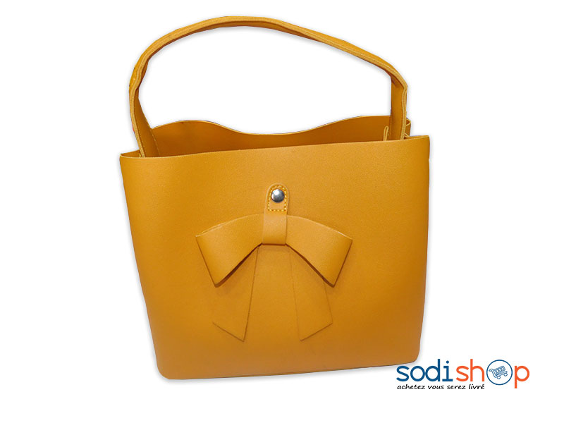 Gallantry Paris, Sac à Main Pour Femme, Class et Léger - Couleur Jaune KS0009 – Image 2