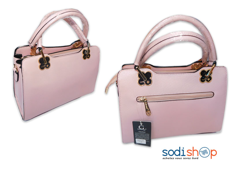 Gallantry Paris, Sac à Main Pour Femme, Elégant et Stylé - Couleur Rose Clair KS0009