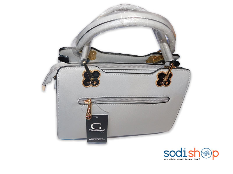Sac à Main Blanc Pour Femme, Joli Design - Marque Gallantry KS0009 – Image 2