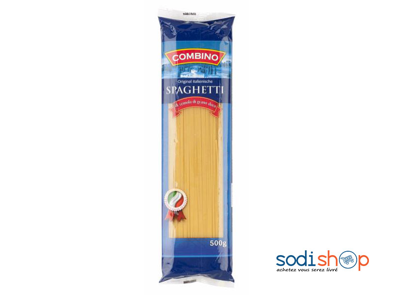 Spaghetti Combino, Délicieuses Pâtes Alimentaires - 500g AT0083